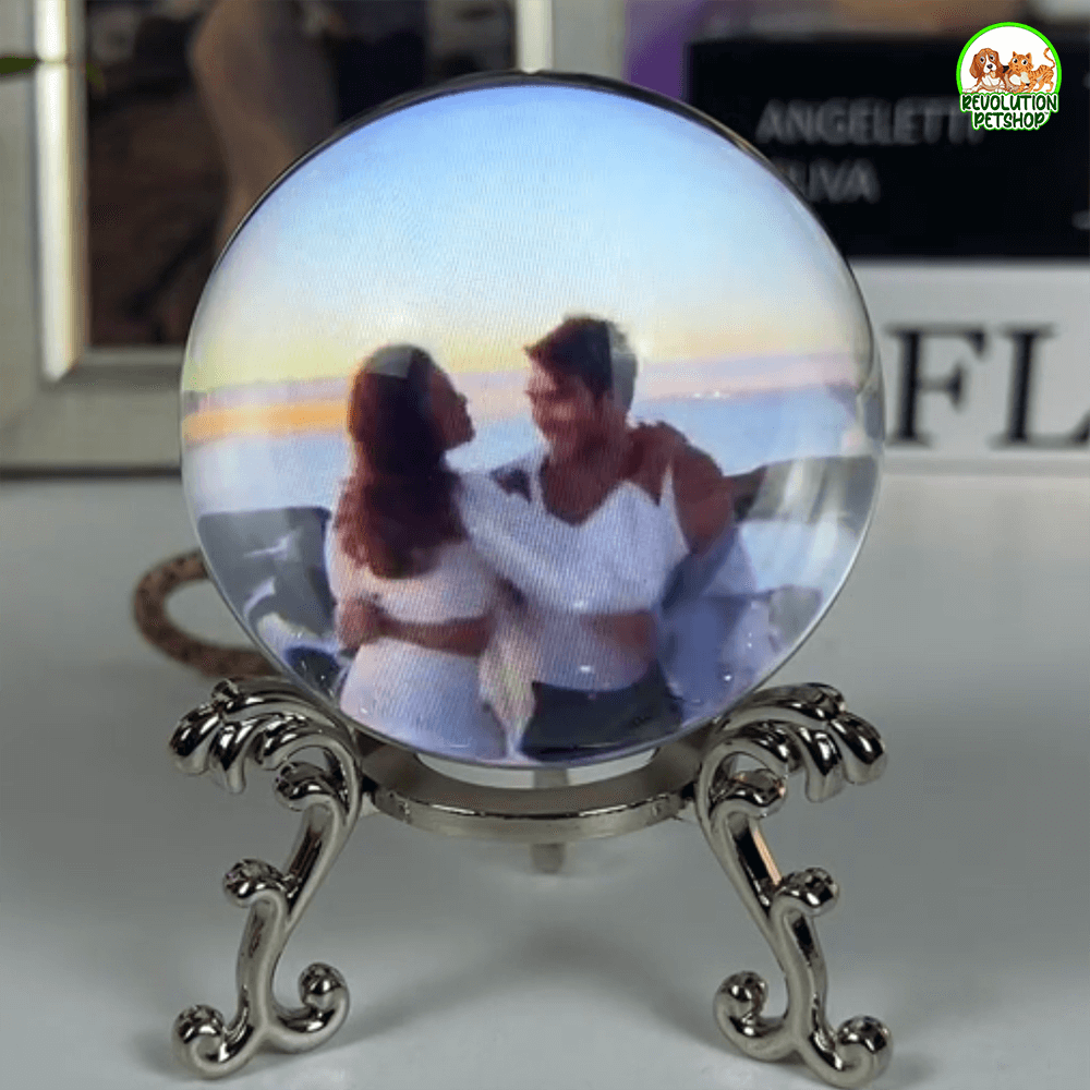 SFERA DI CRISTALLO VIDEO PERSONALIZZATO