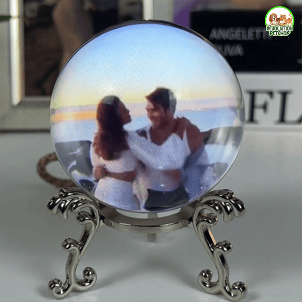 SFERA DI CRISTALLO VIDEO PERSONALIZZATO