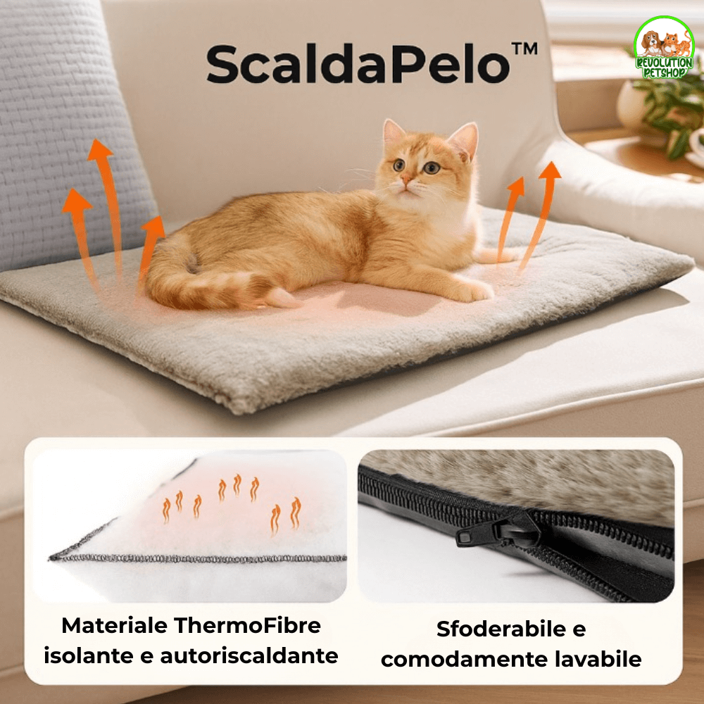 TAPPETINO AUTORISCALDANTE INVERNALE SCALDAPELO™