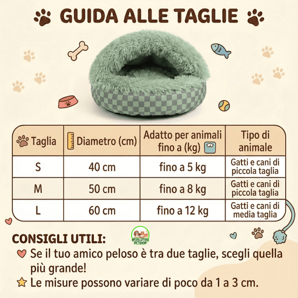 CUCCIA A CAVERNA PELOCOCCOLA™