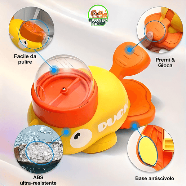 SNACKOTTO™ DISPENSER INTERATTIVO ANTI-VORACE CANI & GATTI