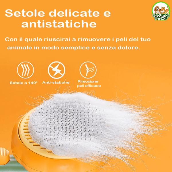 SPAZZOLA TOELETTATURA RIMUOVI PELI PETTINPET™