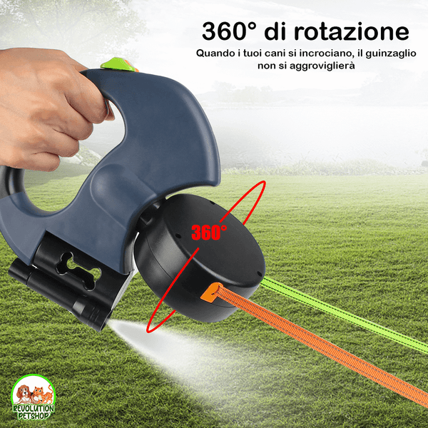 GUINZAGLIO DOPPIO ANTI-GROVIGLIO "GUINZYPET™"