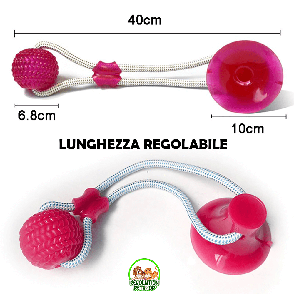 PALLINA GIOCO CON VENTOSA BALLDOG™