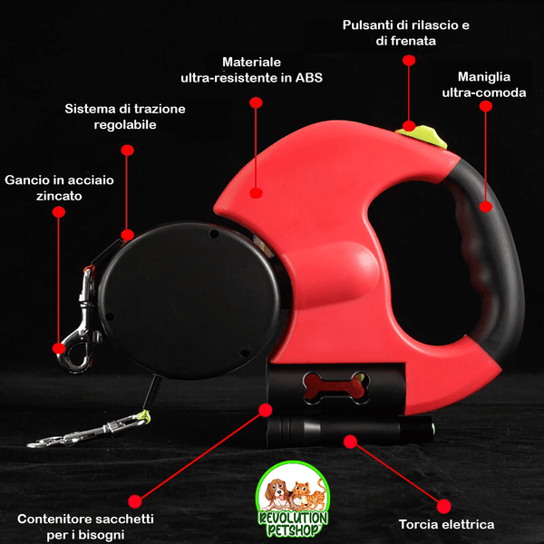 GUINZAGLIO DOPPIO ANTI-GROVIGLIO "GUINZYPET™"