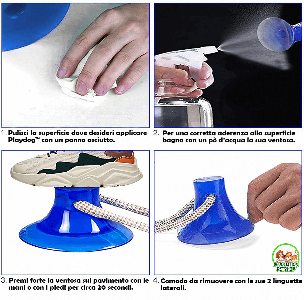 PALLINA GIOCO CON VENTOSA BALLDOG™