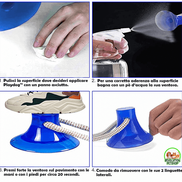 PALLINA GIOCO CON VENTOSA BALLDOG™