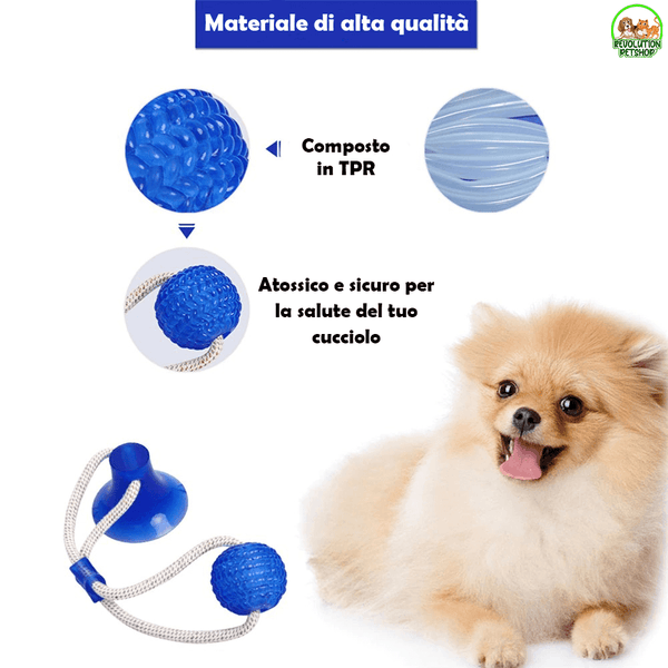 PALLINA GIOCO CON VENTOSA BALLDOG™